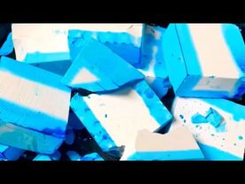 Blue Dip Dyed Freshies 💙🤍