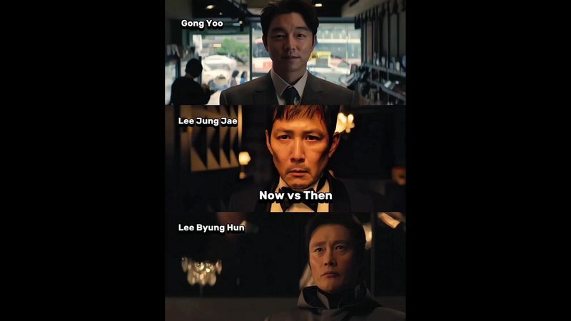 The holy trinity of Squid Game♨️🔥😍 #gongyoo #leejungjae #leebyunghun #squidgame #squidgame3 #gihun