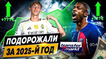 САМЫЕ ПОДОРОЖАВШИЕ ФУТБОЛИСТЫ ЗА 2025-Й ГОД