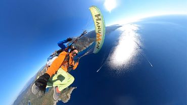 YAPILIR MI DEDİLER! 1900 Metrede Akrobasi - Babadağ Yamaç Paraşütü