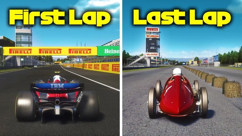 Every Lap, The F1 Car Year Gets OLDER