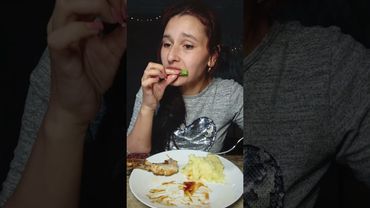 МУКБАНГ 📍ПЮРЕ 📍МЯСО📍СОУСЫ 📍МЕДОВИК