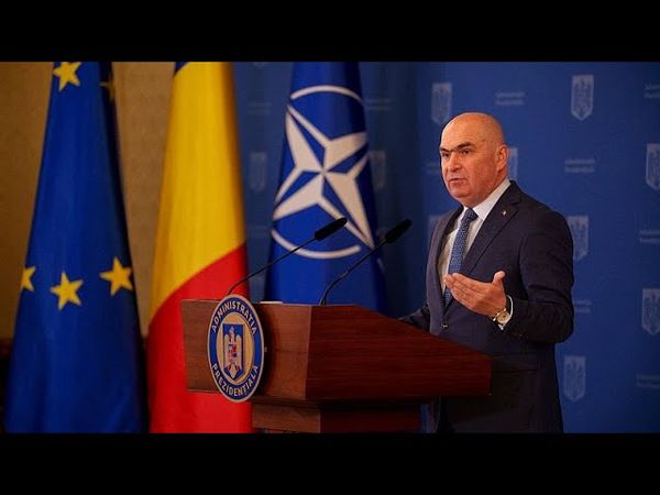 Defence is no longer free, Romanian interim President Ilie Bolojan tells Euronews