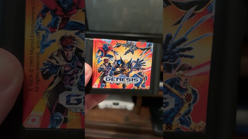 X-Men - Sega Genesis #xmen #marvel #marvelcomics #sega #retrogamer #videogames #retro #segagenesis