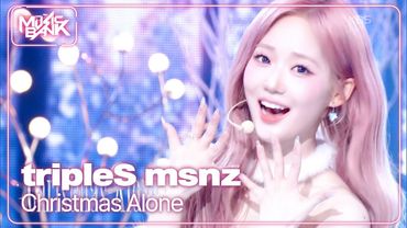 Christmas Alone - tripleS msnz 트리플에스 미소녀즈 [Music Bank] | KBS WORLD TV 251128