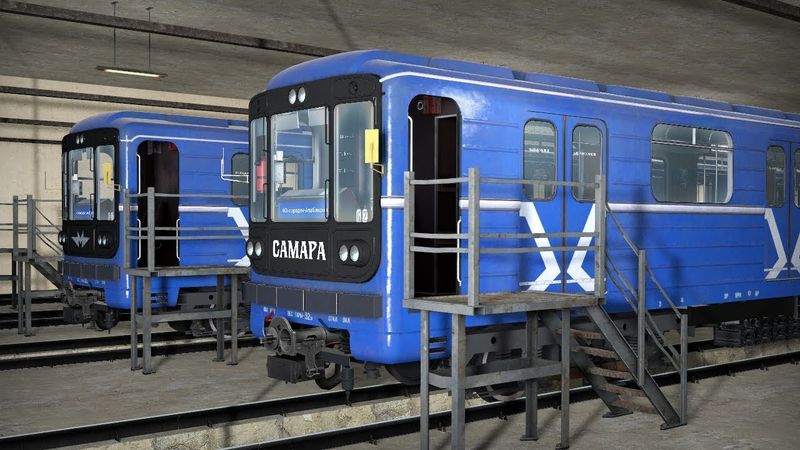 ONE track, TWO trains - Exploring the Samara Metro in Garry's Mod Metrostroi!