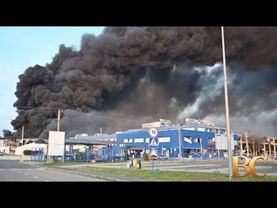 Russia bombs US factory in Ukraine in one of war’s largest attacks