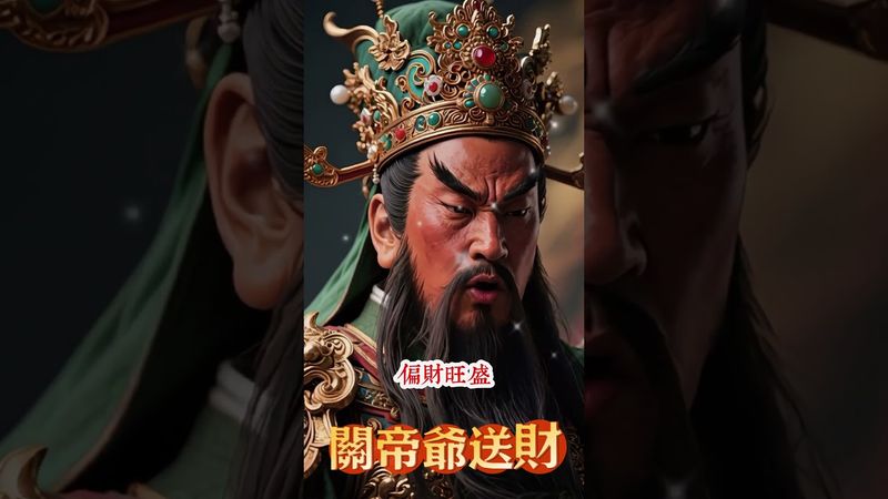 關帝爺送財到！留言接財，大筆鈔票向你滾著來！#生肖  #運勢  #玄學 #風水