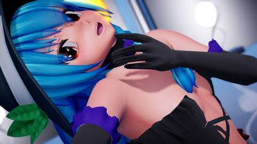 【Tohou MMD】黒ドレス天子で【Red Rose】