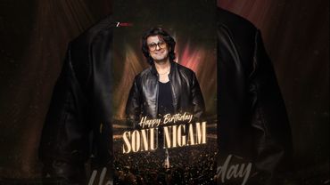 Wishing a very Happy Birthday to the voice of a generation – the one and only #SonuNigam #Shorts