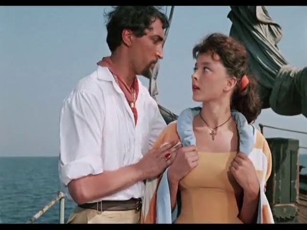 У моря, у синего моря.  Каникулы любви. к/ф "Человек - амфибия".