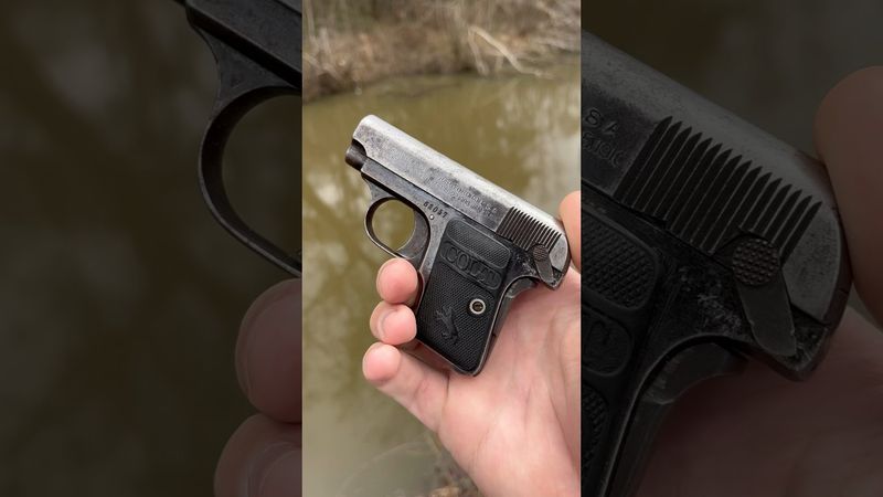 COLT 1908 VEST POCKET PISTOL .25 acp 6.35mm