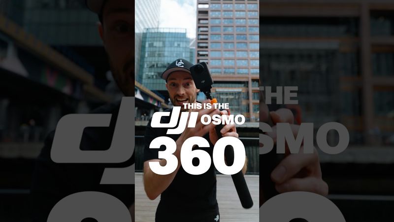 NEW DJI OSMO 360 CAMERA ‼️ - Everything YOU need to know 🫡 #DJIOsmo360 #360Camera