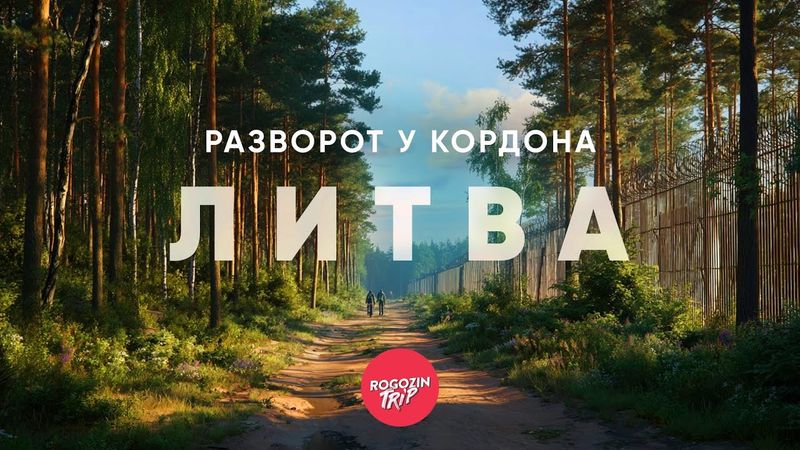 Где кончается город. Часть 2: Литва, разворот у кордона | велопутешествие | Rogozintrip