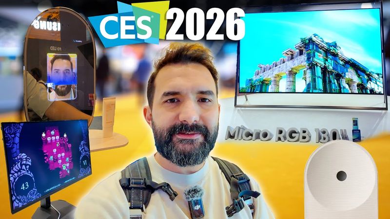 EVDEKİ HER EŞYA YAPAY ZEKALI OLACAK! Samsung CES 2026 Turu!