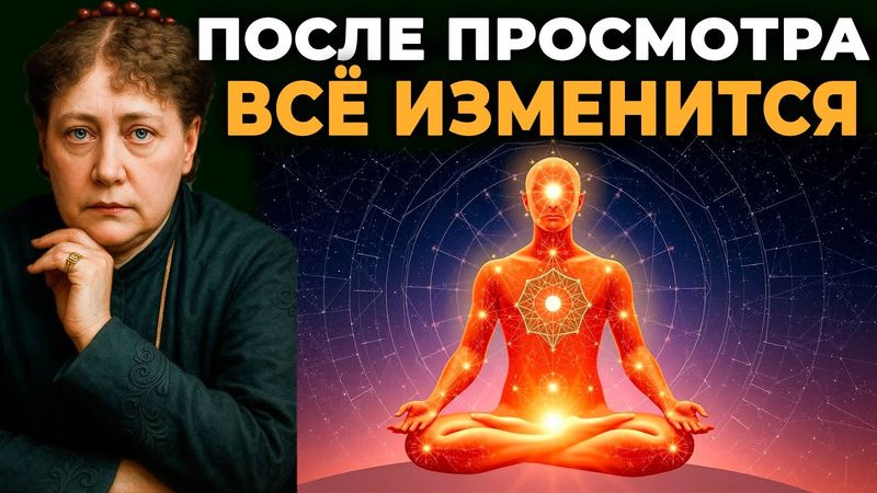 Это видео появляется только тогда, когда Вселенная знает, что ТЫ ГОТОВ | Елена Блаватская