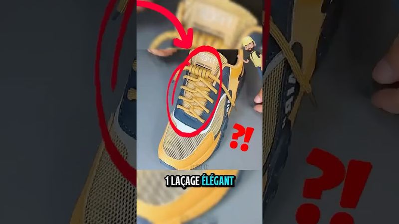 6 façons de lacer vos chaussures que seulement 1 % des gens connaissent !