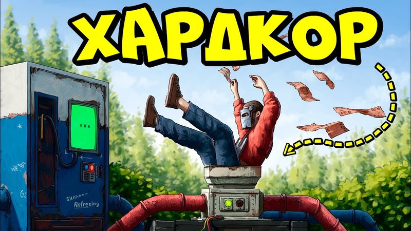 ХАРДКОР! Мы построили СЕТЬ ЛОВУШЕК "ВСОС" в РАСТ RUST