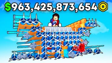 😱Тратим $978,385,997 РОБУКСОВ На Самый ГИГАНТСКИЙ САМОЛЁТ в Роблокс!