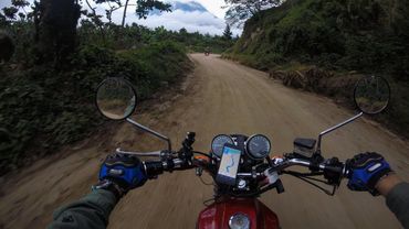 Motorcycle travel to South America. Episode  three.