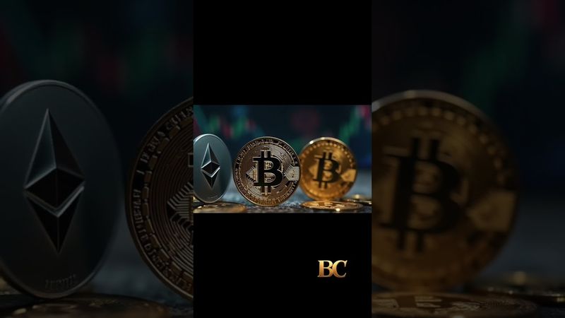 Ether erases gains after hitting a fresh record over the weekend