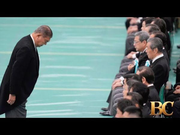 Japan PM Ishiba expresses ‘remorse’ on World War II surrender anniversary