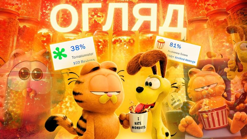 ЩО НЕ ТАК... «Ґарфілд у кіно». Огляд без спойлерів