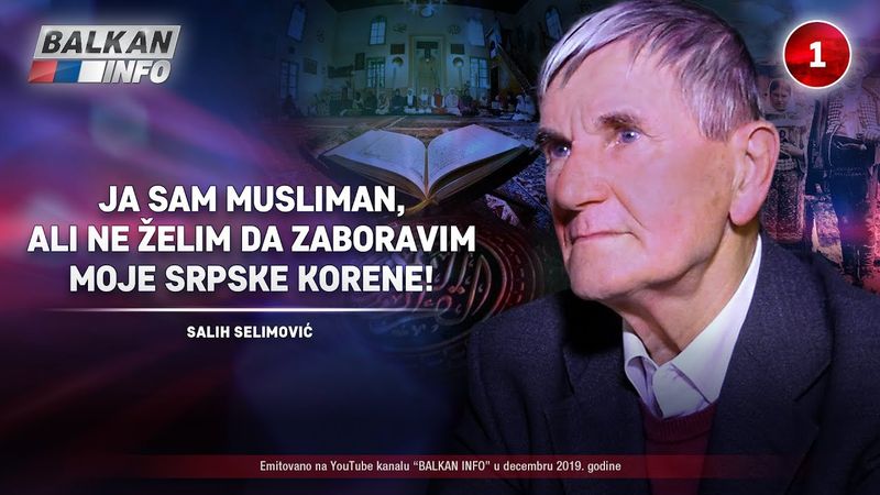 INTERVJU: Salih Selimović - Ja sam musliman, ali ne želim da zaboravim srpske korene! (3.12.2019)