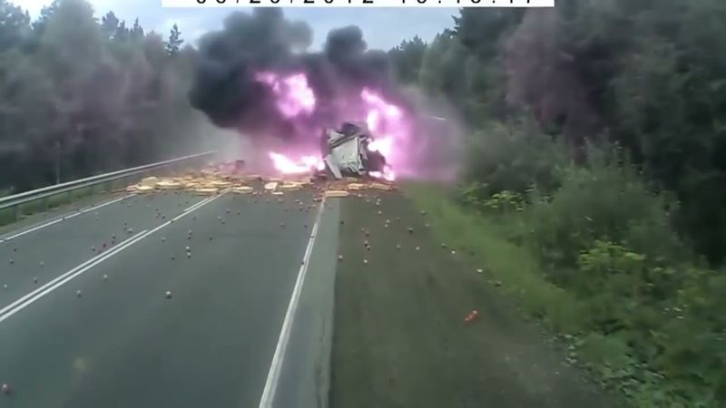 Brutal And 'Fatal' Car Crashes #4