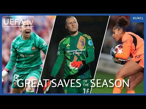 2024/25 Women's Champions League OUTSTANDING Saves! 🧤