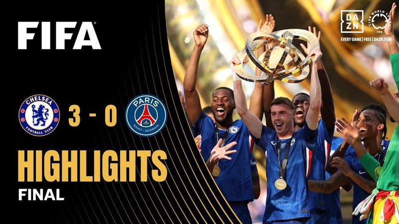 Chelsea FC vs PSG Highlights | FIFA Club World Cup 2025