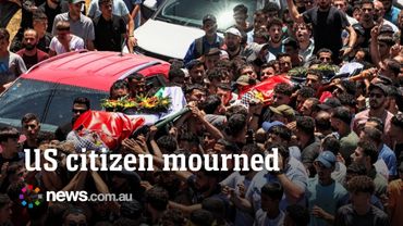 Mourners bury US citizen killed in West Bank settler attack