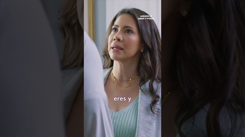 Karina enfrenta a Enrique y lo saca de su casa #JuegosdeAmoryPoder #Uninovelas