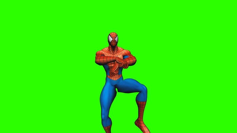 Spiderman Dancing #1 / Green Screen - Chroma Key
