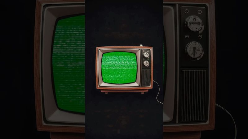 Greenscreen TV Template #vfx #tv #greenscreen