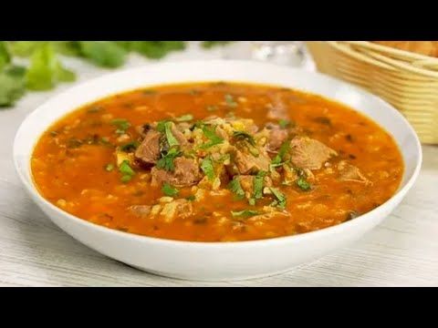 Настоящий бесподобный суп грузинской кухни, с обжигающими пряностями. Невозможно оторваться!