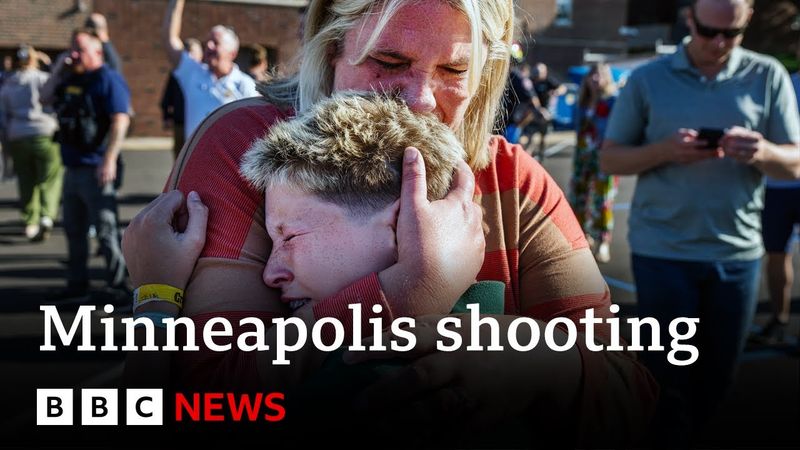 FBI investigates Minneapolis school shooting as anti-Catholic hate crime | BBC News