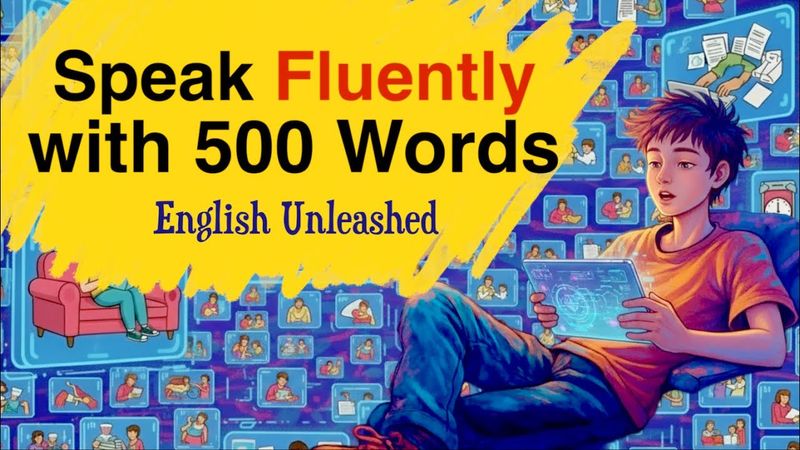 How to Speak English with Just 500 Words | Daily Routine for Conversation Fluency | English Podcast