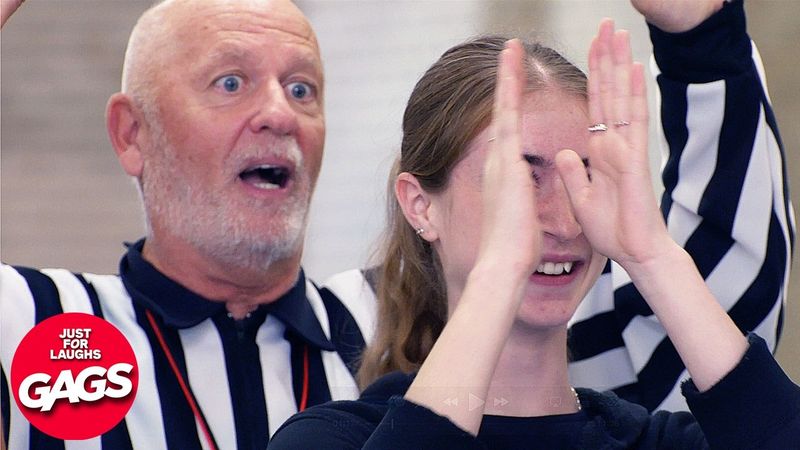 Basketball 🏀 Coach Goes Crazy | Just For Laughs Gags