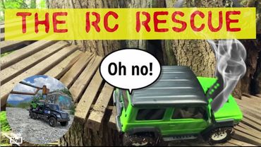 RC Story Vid - Remote Control Car Rescue. Featuring TRX6 Hauler & MST CFX Jimny, Mercedes 6x6 #rc
