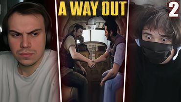 ГЛЕБ И РОСТИК ИГРАЮТ В A Way Out #2 / ФИНАЛ (две концовки) | Sasavot и Rostikfacekid