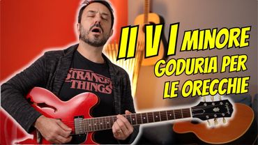 Progressione armonica II V I MINORE sulla chitarra (II V I PARTE 2)