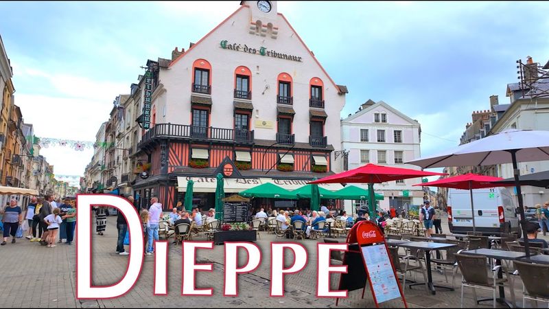 Dieppe, France - Walking tour in Dieppe, France 🇫🇷