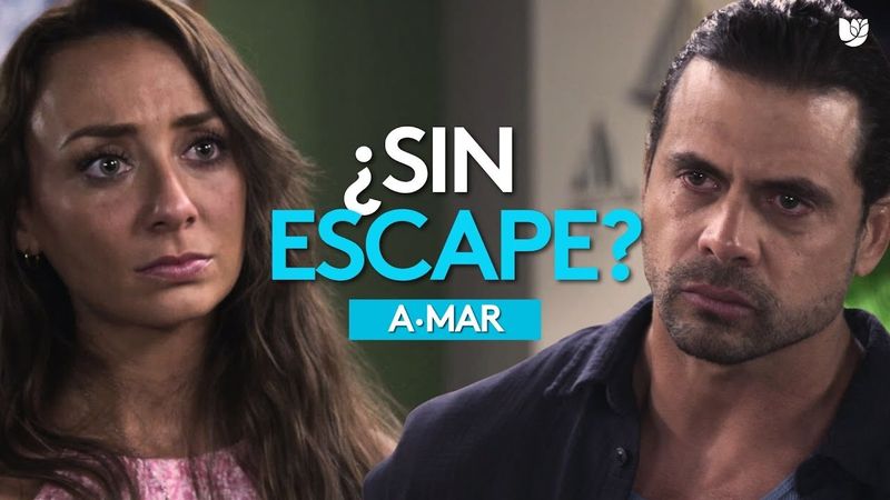 Marina le pide a Gabriel no huir de la justicia por el robo de Íker | A.Mar | Capítulo 38