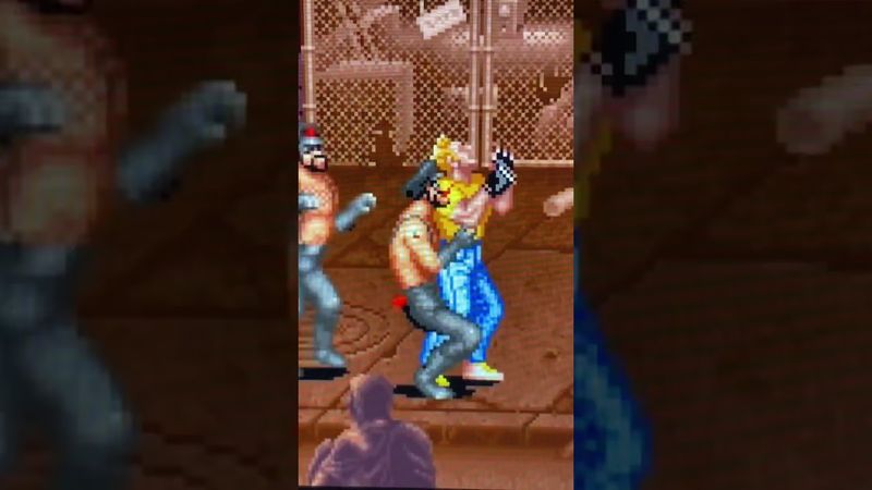 😂 What is going on here in Streets of Rage 3 on the Sega Genesis