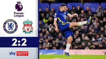 Kovacic-Kracher in irrem Topspiel | FC Chelsea - FC Liverpool 2:2 | Highlights Premier League 21/22