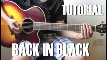 Back in Black - AC/DC - Guitar Lesson ITA [HD]