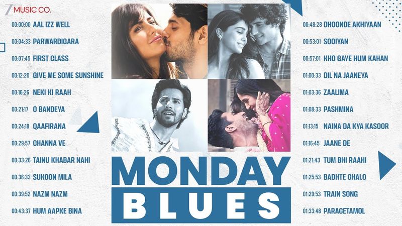 Beat the Monday Blues 🎶 | First Class, Channa Ve, Give Me Some Sunshine, Tainu Khabar Nahi & More