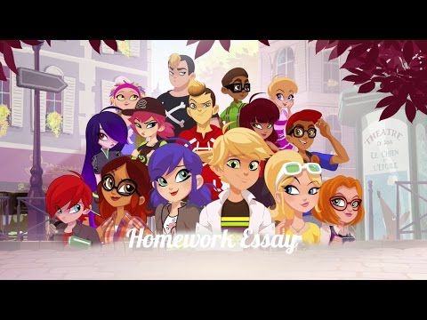 Miraculous Ladybug – Webisode 105 | Homework Essay | Tales of Ladybug & Cat Noir