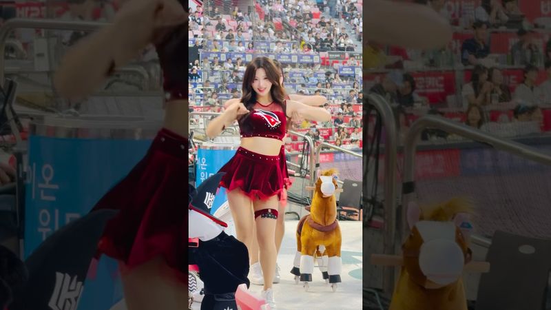 아이컨택에 녹아요 #김정원 #김정원치어리더#ktwiz #kt위즈 #kt위즈치어리더